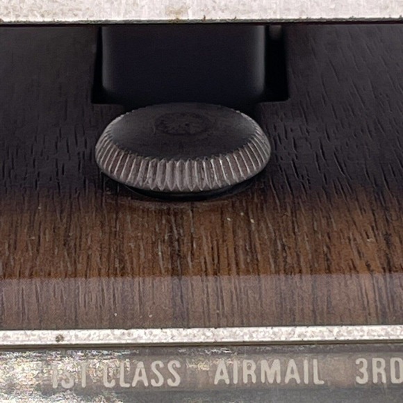 Park Sherman 16oz Postal Scale 1968 Rates Vintage Retro 1st 3rd Class Airmail - Picture 12 of 12